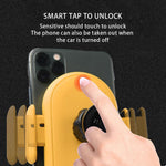 Infrared Sensor Car Wireless Charger Auto Clamping Phone Holder 10W Fast Charging 360° Car Mount for iPhone & Android