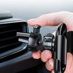 Smart Automatic Car Phone Holder Mount Air Vent | Hands-Free Car Mount for Navigation & Driving Safety