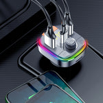 Bluetooth FM Transmitter Car MP3 Player with PD QC3.0 Fast Charger | Smart Car Accessories & Car Tech Gadgets