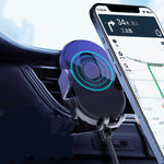 15W Wireless Car Charger Mount Fast Charging Phone Holder | Smart Car Accessories & Car Tech Gadgets