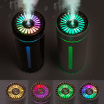 Wireless Car Humidifier RGB LED USB Diffuser 800mAh Rechargeable Cool Mist Air Purifier | Smart Car Accessories