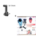 Infrared Sensor Car Wireless Charger Auto Clamping Phone Holder 10W Fast Charging 360° Car Mount for iPhone & Android