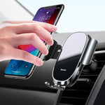 Smart Automatic Car Phone Holder Mount Air Vent | Hands-Free Car Mount for Navigation & Driving Safety
