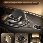 Universal Car Phone Holder Anti-Slip Dashboard Mount 360° Rotation Reusable Silicone Phone Stand for Safe Driving