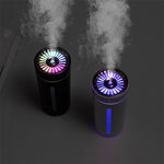 Wireless Car Humidifier RGB LED USB Diffuser 800mAh Rechargeable Cool Mist Air Purifier | Smart Car Accessories