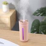 Wireless Car Humidifier RGB LED USB Diffuser 800mAh Rechargeable Cool Mist Air Purifier | Smart Car Accessories