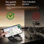 Universal Car Phone Holder Anti-Slip Dashboard Mount 360° Rotation Reusable Silicone Phone Stand for Safe Driving