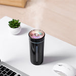 Wireless Car Humidifier RGB LED USB Diffuser 800mAh Rechargeable Cool Mist Air Purifier | Smart Car Accessories