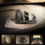 Universal Car Phone Holder Anti-Slip Dashboard Mount 360° Rotation Reusable Silicone Phone Stand for Safe Driving