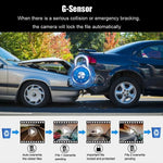 1080P Dual Lens WiFi Dash Cam Front & Inside Camera | Smart Car Accessories & Car Tech Gadgets
