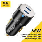 100W Fast Car Charger Dual Port USB-C & USB-A | Smart Car Accessories & Car Tech Gadgets