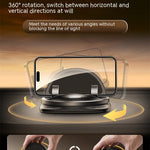 Universal Car Phone Holder Anti-Slip Dashboard Mount 360° Rotation Reusable Silicone Phone Stand for Safe Driving