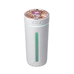Wireless Car Humidifier RGB LED USB Diffuser 800mAh Rechargeable Cool Mist Air Purifier | Smart Car Accessories