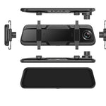 10” Mirror Dash Cam Front & Rear Dual Recording | Smart Car Accessories & Car Tech Gadgets