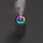 Wireless Car Humidifier RGB LED USB Diffuser 800mAh Rechargeable Cool Mist Air Purifier | Smart Car Accessories